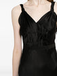Pleated Silk Gown