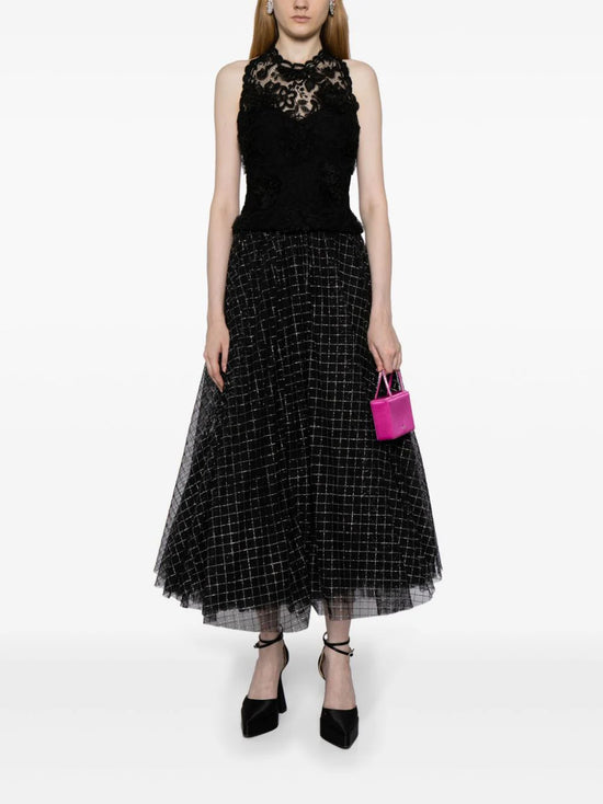 Lace Halterneck Top
