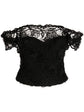 1995 Lace Off-shoulder Top