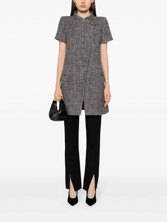Short-sleeved Elongated Cotton Jacket