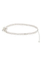 Crystal-embellished Chain Belt