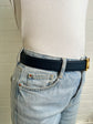 Reversible Navy/Blue Leather Belt