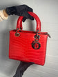 Medium Lady Dior Red
