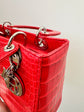 Medium Lady Dior Red