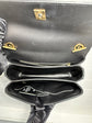 Black Exotic Vintage Flap Bag