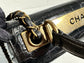 Black Exotic Vintage Flap Bag