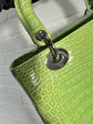 Medium Lady Dior Green