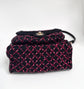 Diamond Quilted Tweed Backpack