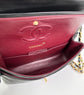 9 Inch Small Double Flap Bag
