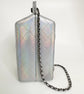 Iridescent Silver Lait de Coco Milk Carton Bag
