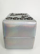 Iridescent Silver Lait de Coco Milk Carton Bag