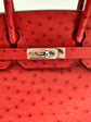 Birkin 30 Exotic Red PHW
