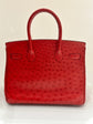 Birkin 30 Exotic Red PHW