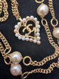 Curb Chain Heart Pendant Necklace