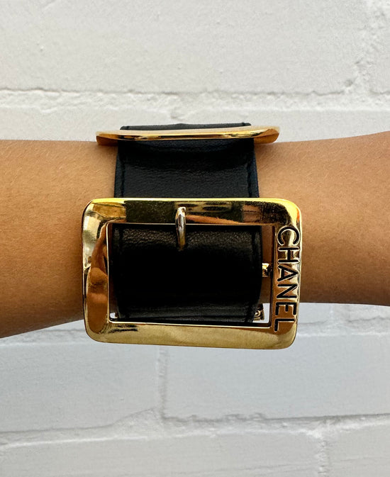 Buckle Leather Bracelet
