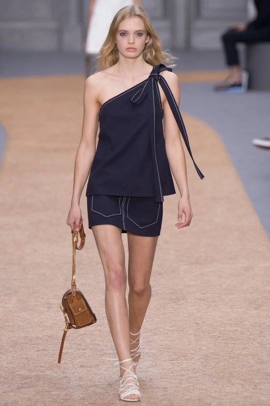 SS16 Navy Mini Skirt