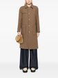 Brown Check Coat