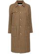 Brown Check Coat