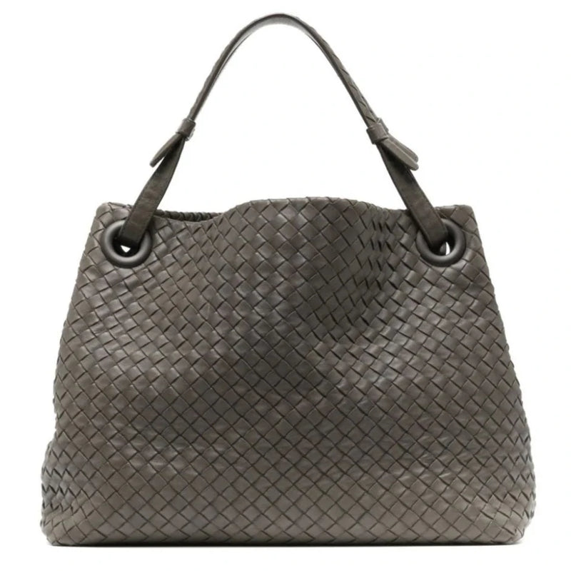 Intrecciato Leather Tote