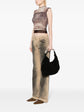Mombasa Black Suede Bag