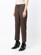 Diamond Print Trousers -  Replica Handbags
