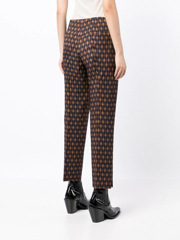 Diamond Print Trousers -  Replica Handbags
