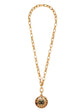Medallion Chain Necklace -  Replica Handbags
