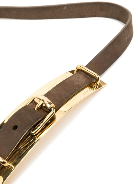 Gold Plate Belt -  Replica Handbags
