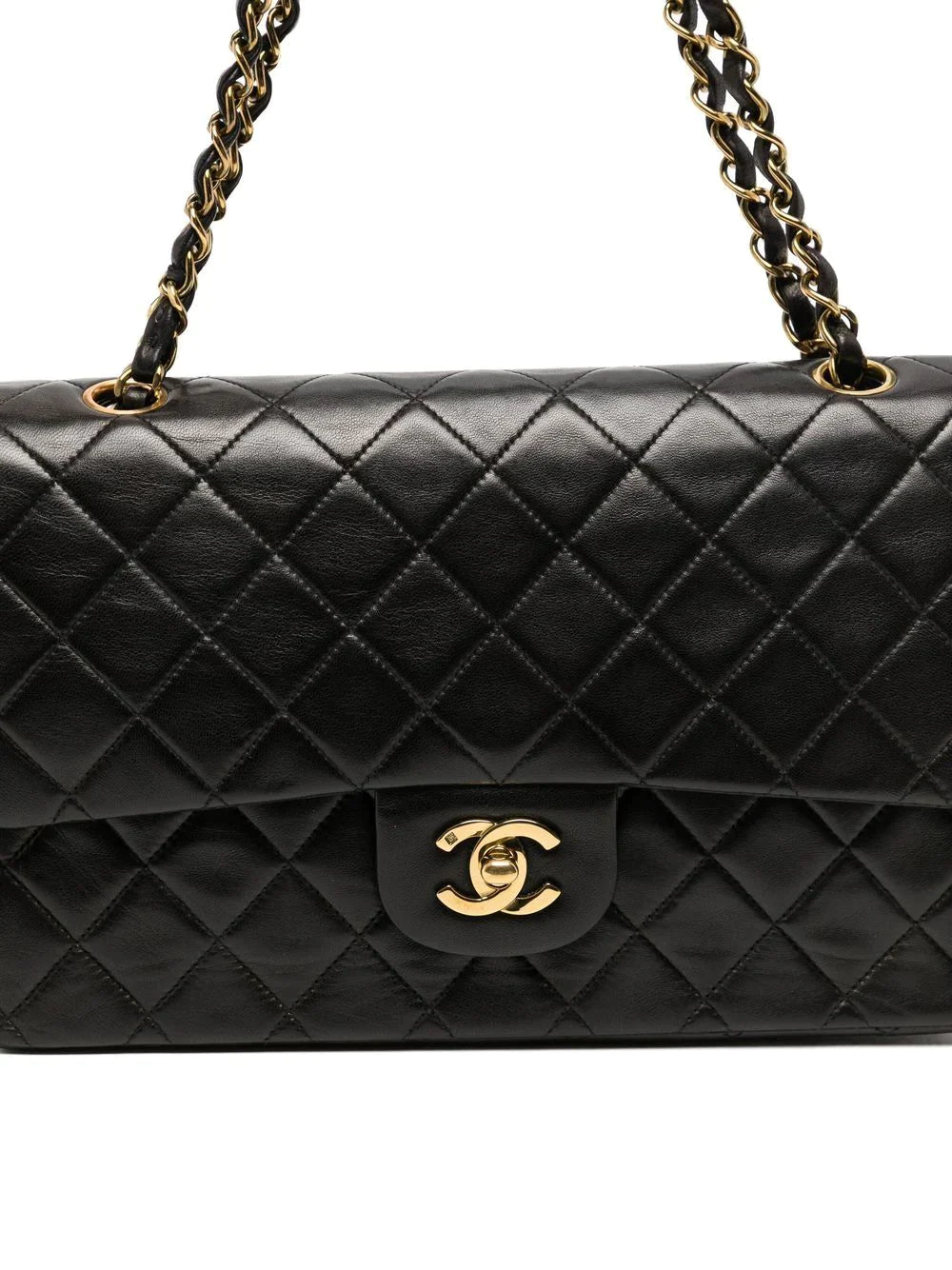 10 Inch Medium Double Flap Bag -  Replica Handbags
