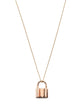 Mini Lock Necklace -  Replica Handbags
