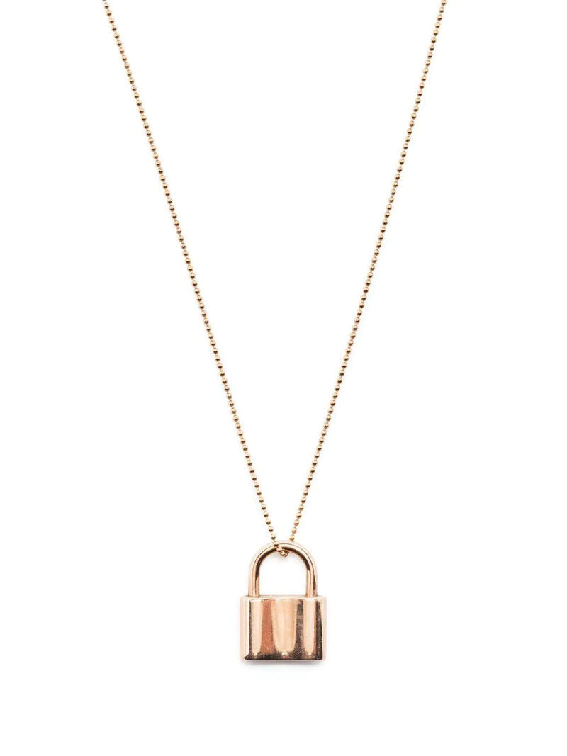 Mini Lock Necklace -  Replica Handbags
