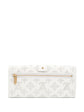 White Mahina Perforated Monogram Amelia Wallet