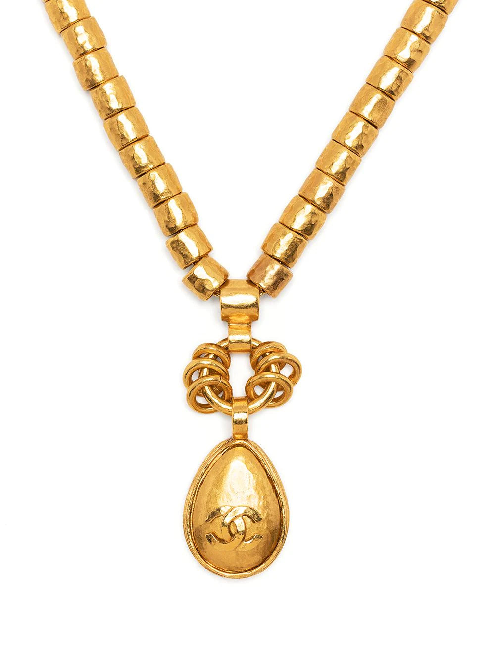 Gold Beaded necklace -  Replica Handbags
