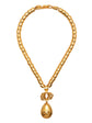 Gold Beaded necklace -  Replica Handbags
