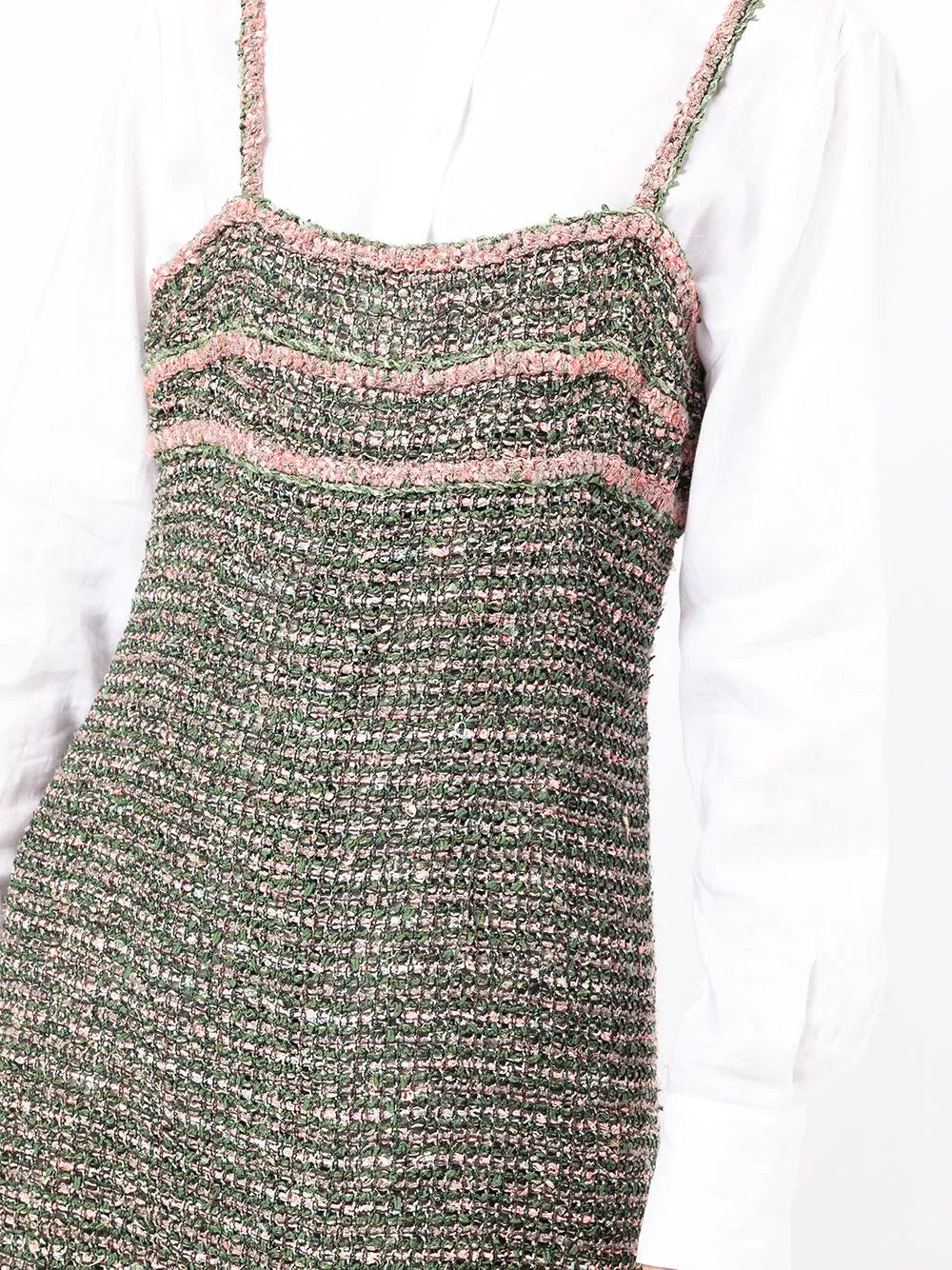 Green Tweed dress -  Replica Handbags
