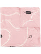 Pink Pearl CC Charms Silk Scarf -  Replica Handbags
