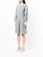 Ruched Knit Dress -  Replica Handbags
