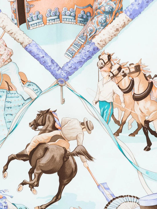 Plaza De Toros Silk Scarf -  Replica Handbags
