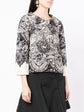 Floral Lace Patterned Jacket -  Replica Handbags
