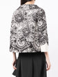Floral Lace Patterned Jacket -  Replica Handbags
