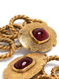 Stone Chain-link Drop Earrings -  Replica Handbags
