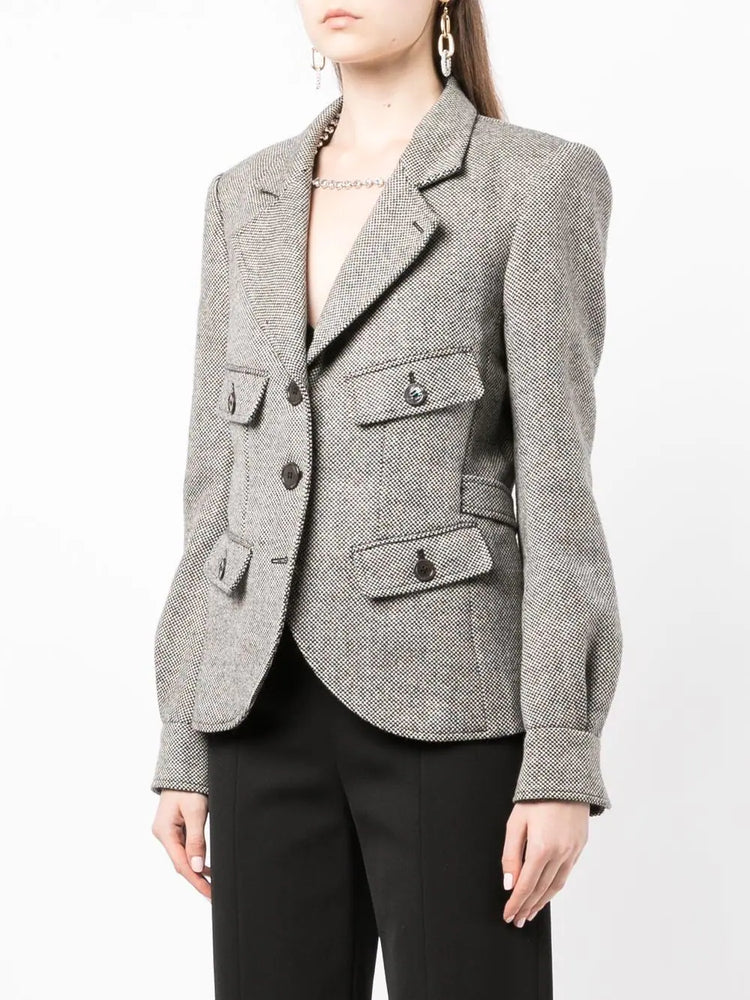 Multi-pocket blazer -  Replica Handbags
