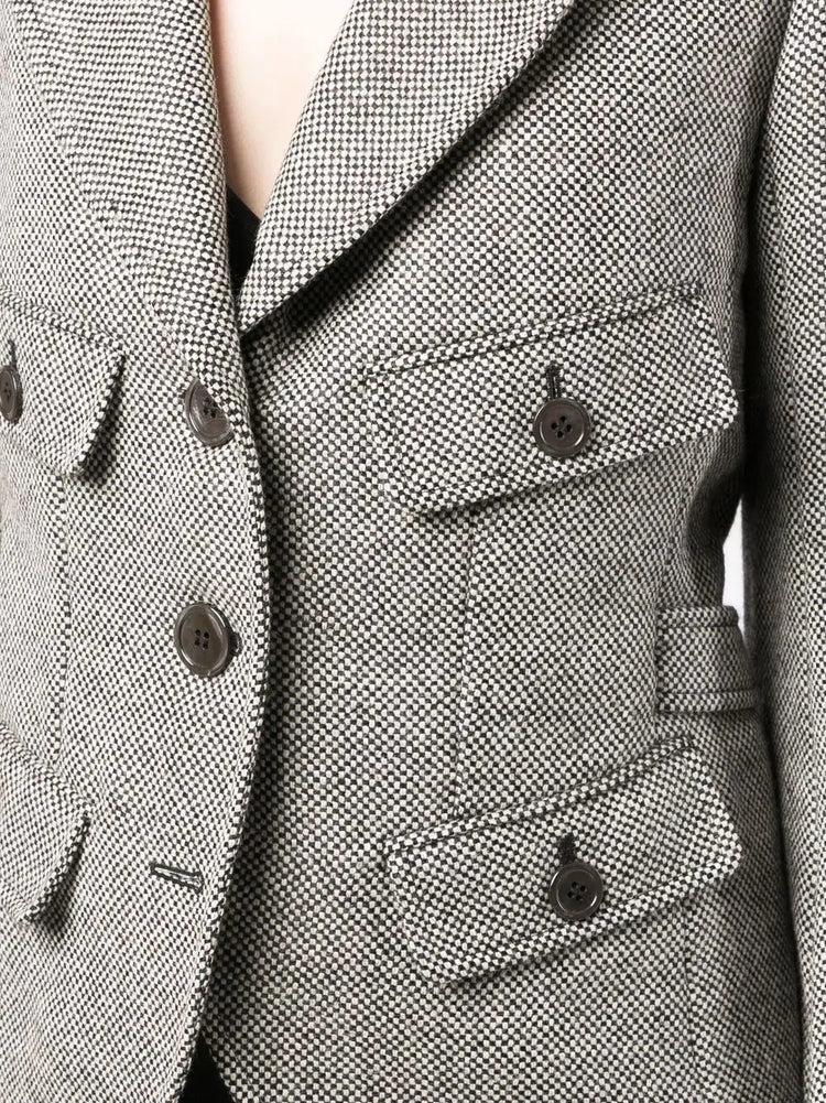 Multi-pocket blazer -  Replica Handbags
