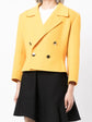 Yellow Wool Blazer -  Replica Handbags
