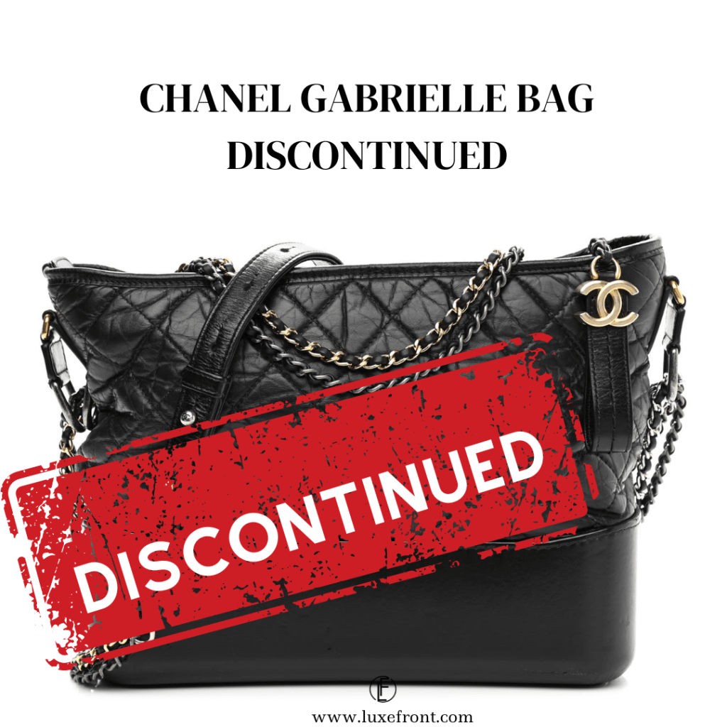 CHANEL gabrielle bag discontinues