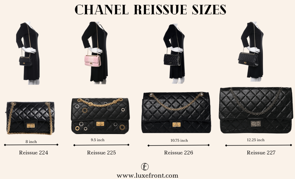 chanel reissue size review