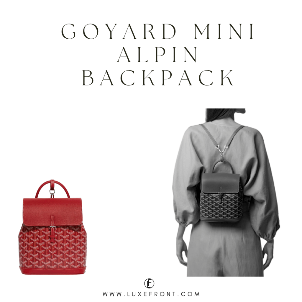 mini goyard alpin review